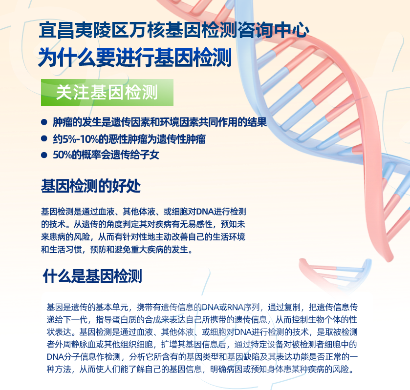 宜昌基因检测中心地址电话